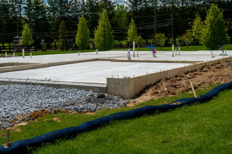 Commercial Slab Installation in Winston Salem, NC