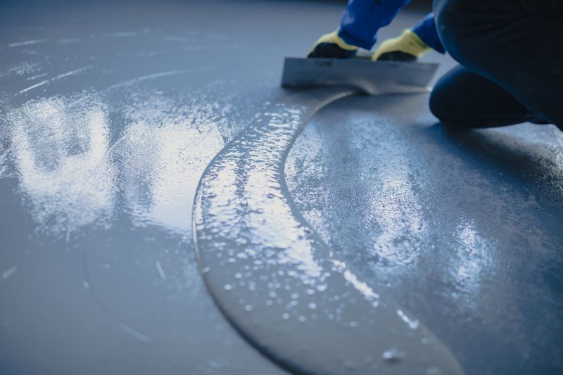 Garage Floor Coating Application