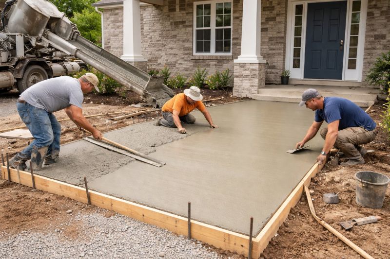 Porch Slab Installation in Salt Lake City, UT